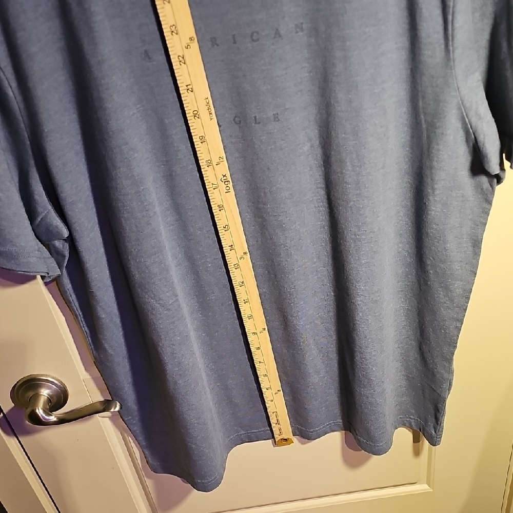American Eagle Outfitters MEN'S Blue Short Sleeve Tee - Picture 5 of 6